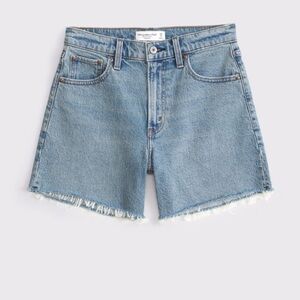 Abercrombie and Fitch Curve Love High Rise Dad Short NWT